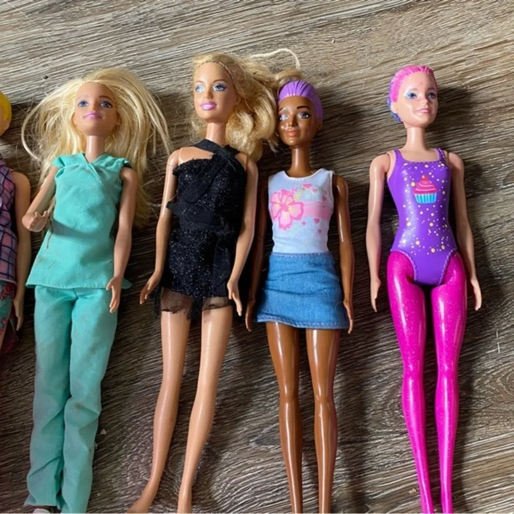 Barbie Doll‎ Bundle Five Gently Played With